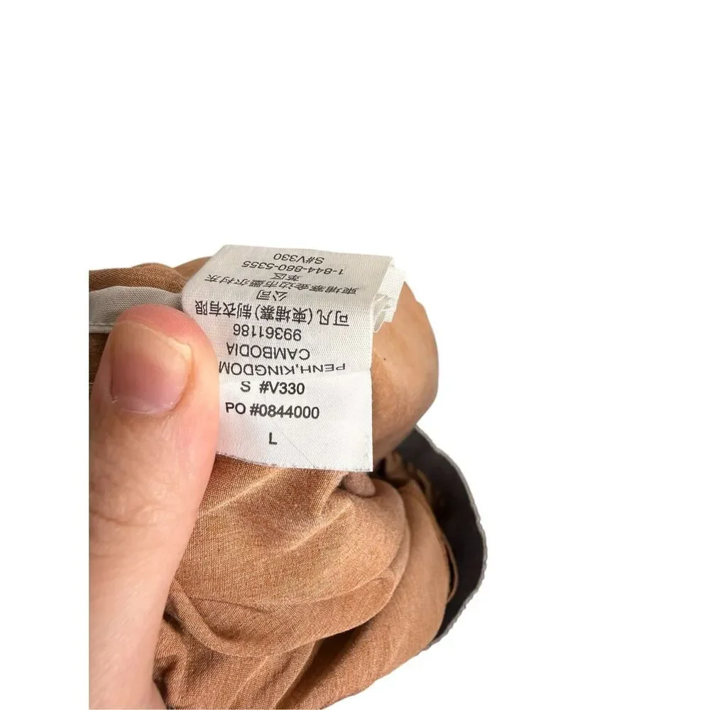 Vuori Men’s Banks Shorts Tan Heather Performance Size Large